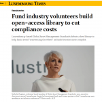 Luxembourg Times article on launch of GAMS